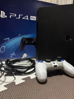 PS4 Pro 本体 ホワイトコントローラー VRヘッドセット付き