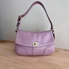 y2k Coach Violet Hampton Shoulder Bag