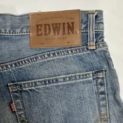EDWIN デニムショートパンツ メンズ