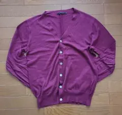 Urban Research ワインレッド カーディガン M