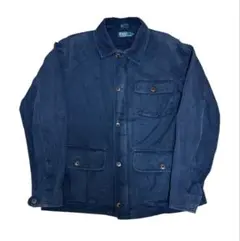 ラルフローレン　ハンティングジャケット　RRL ネイビー