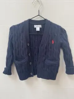 Ralph Lauren ネイビー カーディガン 12M