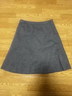 untitled グレー ひざ丈スカート サイズ2
