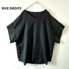 RIVE DROITE リヴ ドロワ リネン100% Vネック ブラウスのサムネイル