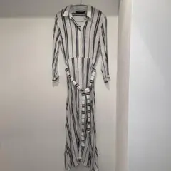 ZARA ストライプワンピース