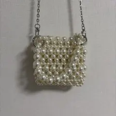 パール　ショルダーバッグ