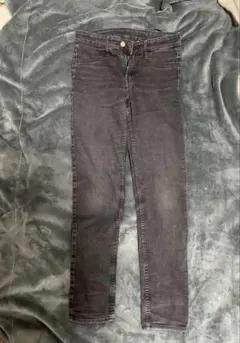 H&M ブラックデニム スキニーパンツ レディース　Mサイズ