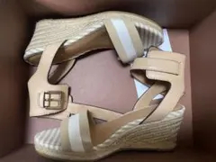 Y*U様 COACHコーチウェッジソールサンダル