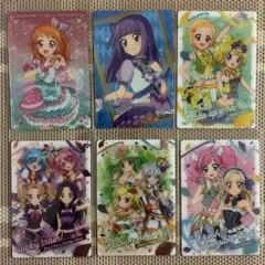 アイカツ×プリパラ　ウエハース　大空あかり　氷上スミレ　他コラボ楽曲カード