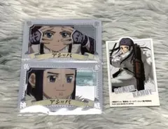 ゴールデンカムイ トレーディングコレクトステッカー メタリックカード アシㇼパ