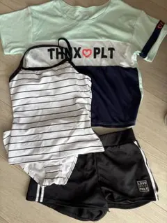 THNX PLT タンクトップ＆ショートパンツ セット　サイズ140