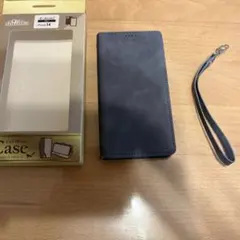 iPhone 14 手帳型ケース ブルー