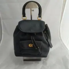 【新品未使用】COACH/コーチ リア バックパック 21 CH789 黒