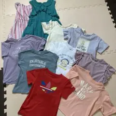 女の子Tシャツワンピースまとめ売り