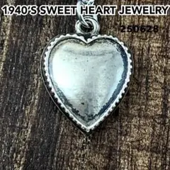 スウィートハートジュエリー ドット シルバー ヴィンテージネックレス NAVY1