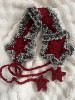 星型デザインの耳あて・イヤーマフ ハンドメイド 匿名配送