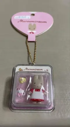 サンリオ　ミニチュアパッケージチャーム　マロンクリーム