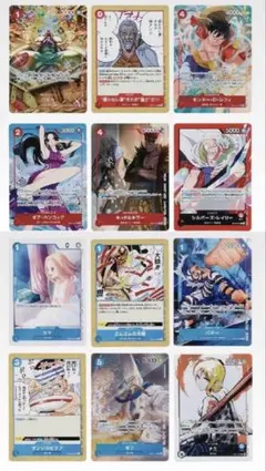 一番くじ ワンピースカード　I賞　カードデザインステッカーセット 12枚