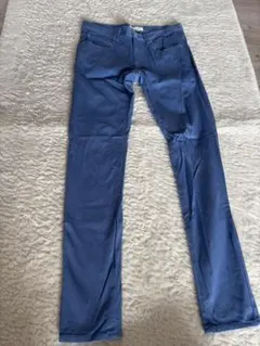 ☆激安☆【送料込み】 スキニーパンツ ブルー　4ポケット