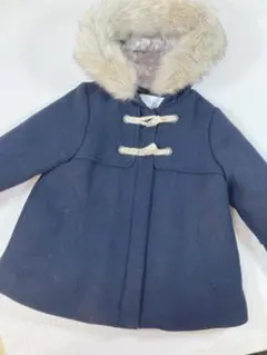ZARA baby ネイビーダッフルコート98サイズ
