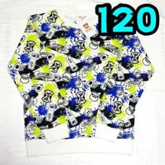 【新品】スプラトゥーン3　トレーナー　120　⑤　長袖