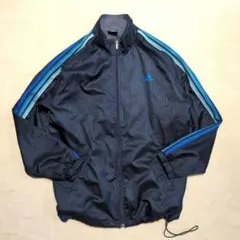 00s アディダス ナイロントラックジャケット グラデーションストライプ