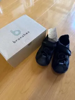 branshes ベビーサンダル 17cm 黒