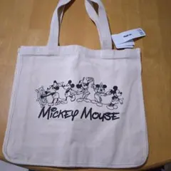 ミッキーマウス トートバッグ キャンバス