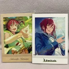 あんスタ Switch 逆先夏目 ぱしゃこれ 箔押し