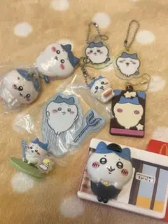 ちいかわ　ハチワレ　いろいろセット　ガチャ　ないちゃったマスコット　キーホルダー
