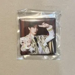 M!LK カプセルトイ　スクエア缶バッジ　山中柔太朗