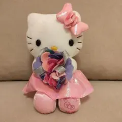 ハローキティ ぬいぐるみ ピンクドレス
