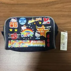 ハローキティ サンリオ デニムポーチ チェリー 平成レトロ Y2K 2002年のサムネイル