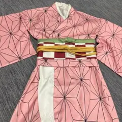 鬼滅の刃　竈門禰豆子 キッズサイズコスプレ