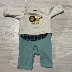 kladskap長袖　ロンパース 70 ライオン　男の子　ベビー