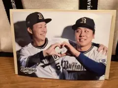 バファローズ 選手 フォトコンビ　大里　来田