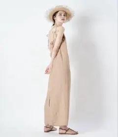 T.×Whim Gazette 田丸麻紀さんコラボ ドッキングワンピース 日本製 