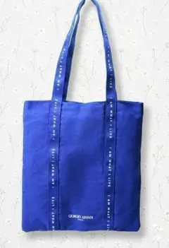 EAb6 新品未使用本物　ARMANI アルマーニ　ノベルティトートバッグのサムネイル