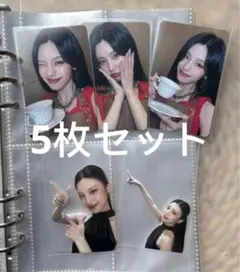 itzy イェジ Air makestar 上海カフェ トレカ 5枚セット