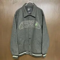 【BRTH BREATH】ヴィンテージスタジャン袖革ビッグ刺繍ロゴ茶色 古着 2025年最新】breath スタジャンの人気アイテム - メルカリ