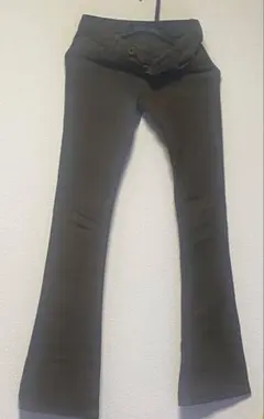 moussy ブーツカットデニム　カーキー