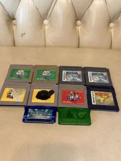 ポケモンゲームソフト　緑　赤　ピカチュウ　サファイヤ　エメラルド　計１０本セット