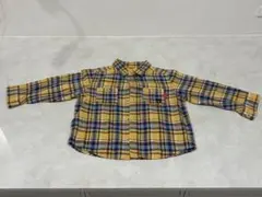 ミキハウス チェック柄シャツ 90サイズ