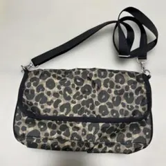 ★美品★LESPORTSAC ヒョウ柄ショルダーバッグ