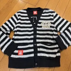 BABY DOLL ストライプカーディガン 110cm