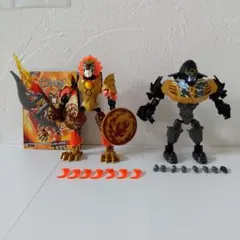 レゴ　LEGO CHIMA ラバル　ゴーザンフィギュア　2体セット