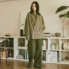 Soerte オーバーサイズ６ボタンアソートブレザー