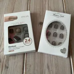 ネイルチップ(手用、足用の2個セット)