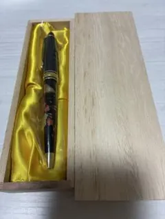 高級 ボールペン 輪島塗 ボールペン 金散し ブラック ゴールド - メルカリ