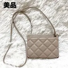 grove キルティング ショルダーバッグ ミニバッグ　ミニショルダー　上品